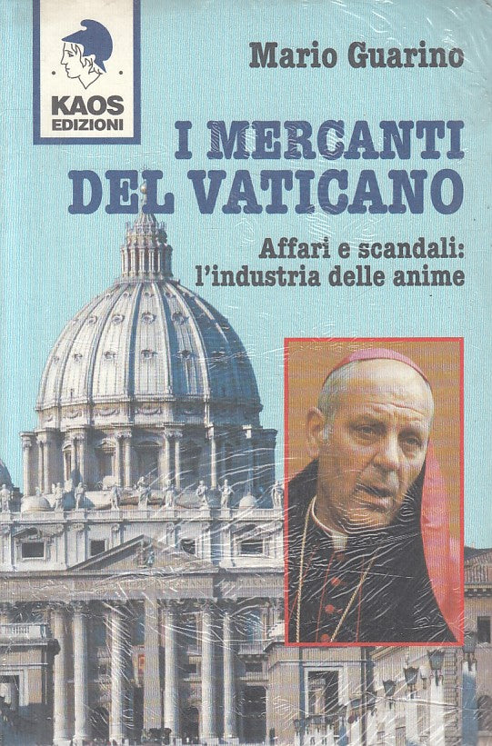 LS- I MERCANTI DEL VATICANO AFFARI SCANDALI- GUARINO- KAOS --- 1998 - B - ZFS434