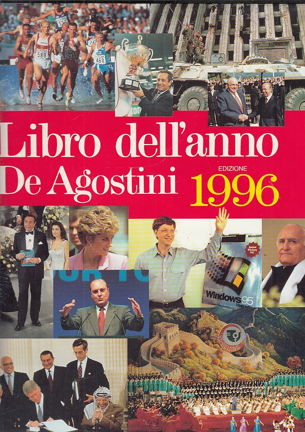LZ- LIBRO DELL'ANNO DE AGOSTINI 1996 -- DEAGOSTINI --- 1996 - CS - ZFS344