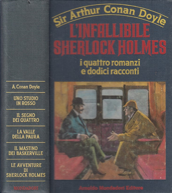 LN- L'INFALIBILE SHERLOCK HOLMES - DOYLE - MONDADORI --- 1977 - C - ZFS13