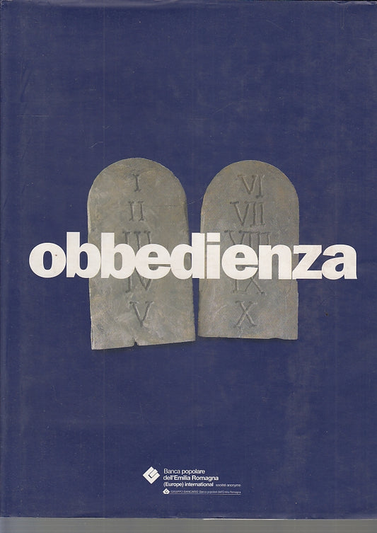 LD- OBBEDIENZA LEGGE DI DIO DELL'UOMO CULTURE RELIGIOSE ----- 2006- CS- YFS702