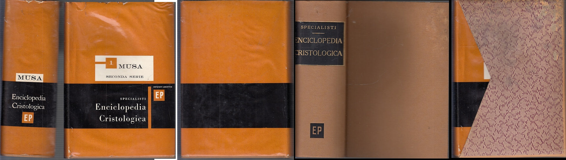 LD- ENCICLOPEDIA CRISTOLOGICA MUSA 1 SECONDA SERIE -- PAOLINE--- 1960- CS- XFS48