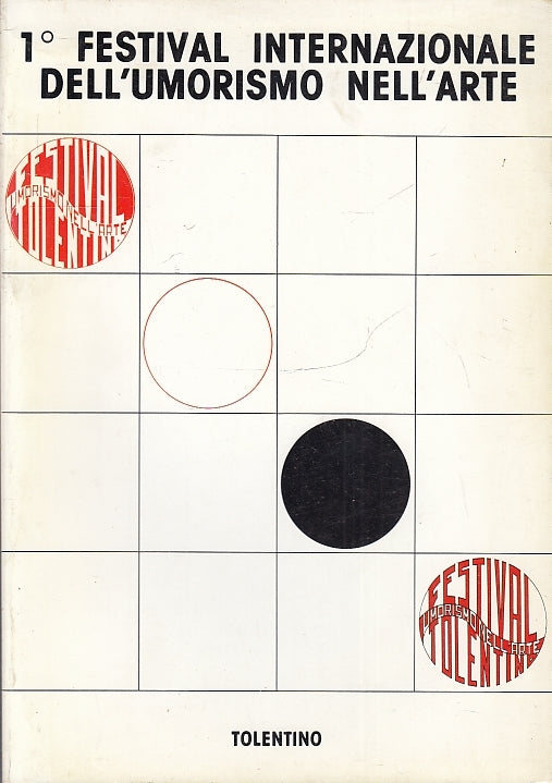 LT- 1° FESTIVAL INTERNAZIONALE UMORISMO NELL'ARTE-- TOLENTINO--- 1983- B- ZFS383
