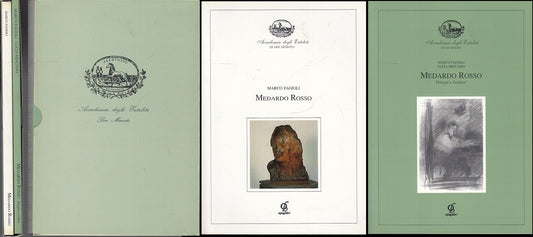 LT- MEDARDO ROSSO 2 VOLUMI CATALOGHI - FAGIOLI - OPUR LIBRI --- 1993- B- ZFS660