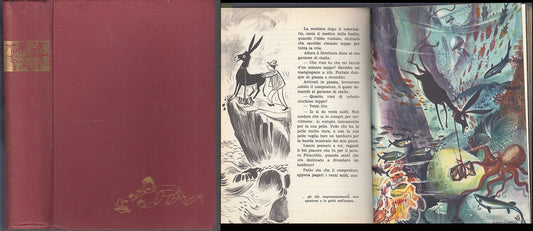 LB- IL TESORO ILLUSTRATO PINOCCHIO GIANNETTINO- COLLODI CURTI---- 1959- C-ZFS551