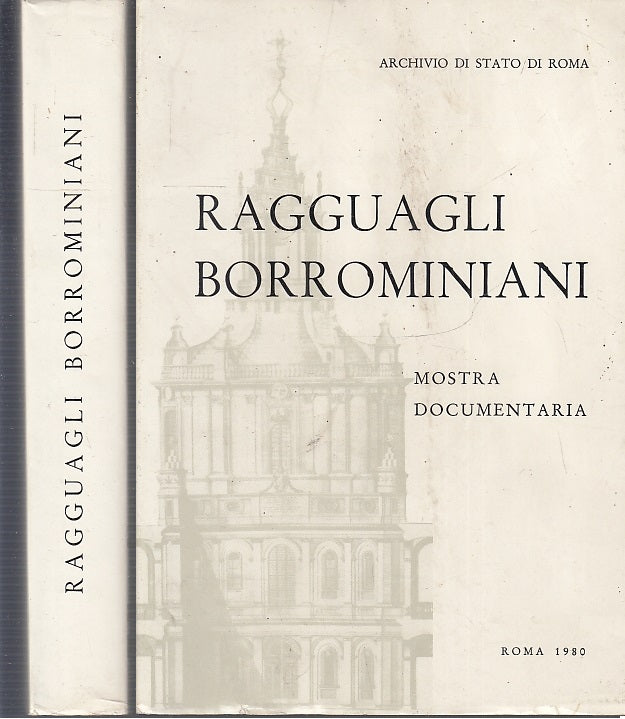 LT- RAGGUAGLI BORROMINIANI MOSTRA DOCUMENTARIA CATALOGO ----- 1980 - B - XFS22