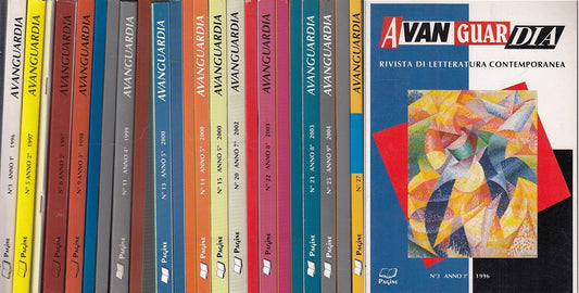 LT- AVANGUARDIA RIVISTA LETTERATURA BLOCCO 23 NUMERI -- PAGINE --- 1996- B- YFS