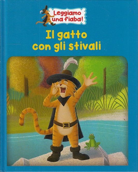 LB- LEGGIAMO UNA FIABA IL GATTO CON GLI STIVALI CON CD -- RBA --- 2016 - C - RGZ