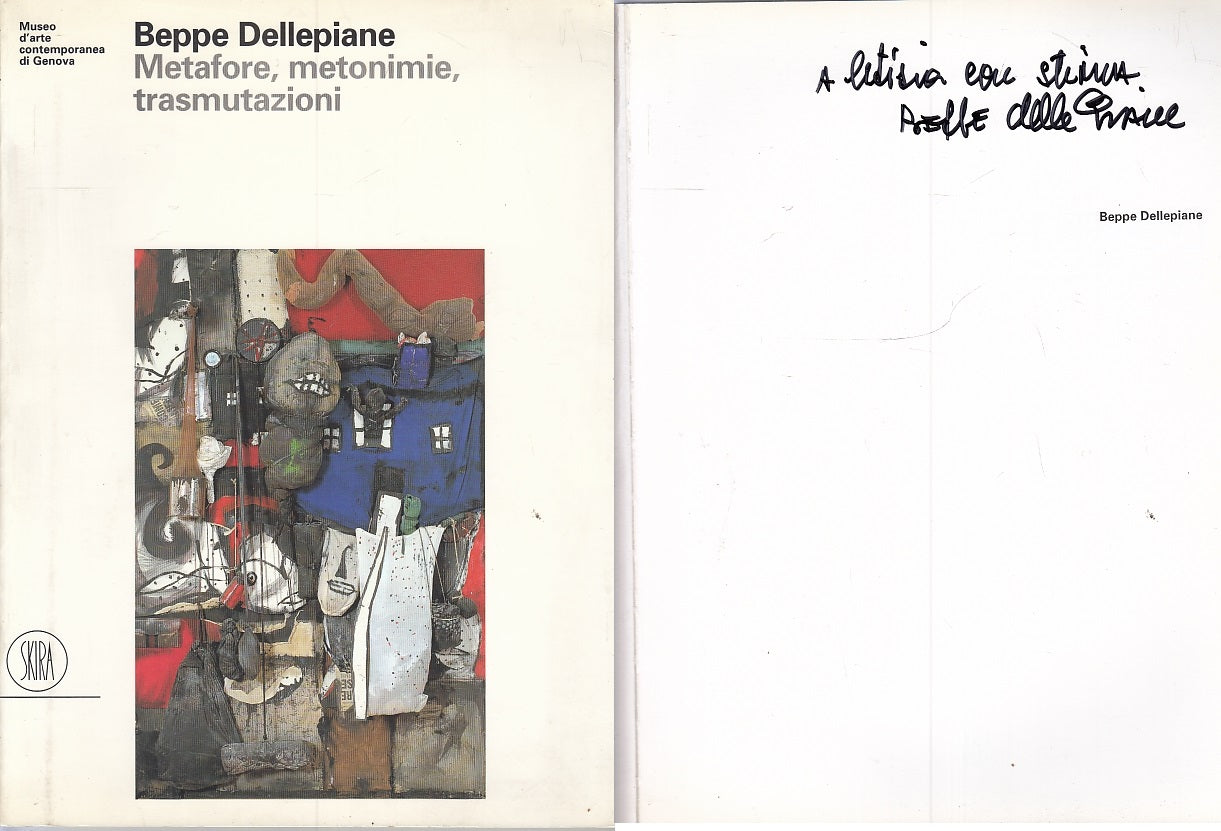 LT- METAFORE METONIMIE TRASMUTAZIONI AUTOGRAFO - DELLEPIANE ---- 1998- B- YFS309