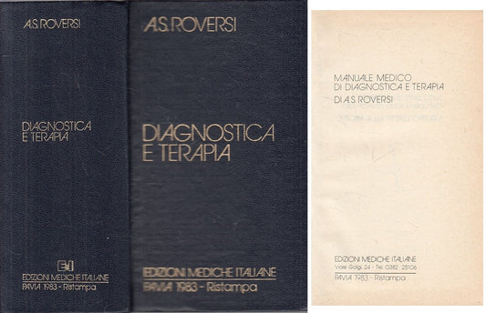 LZ- DIAGNOSTICA E TERAPIA - ROVERSI - MEDICHE ITALIANE --- 1983 - C - YFS481