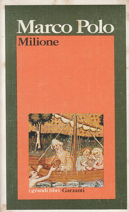 LN- MILIONE - MARCO POLO - GARZANTI - GRANDI LIBRI - 1a ED. - 1982 - B - YFS416