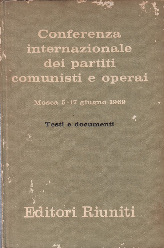 LS- CONFERENZA PARTITI COMUNISTI E OPERAI -- RIUNITI --- 1969 - B - YFS373