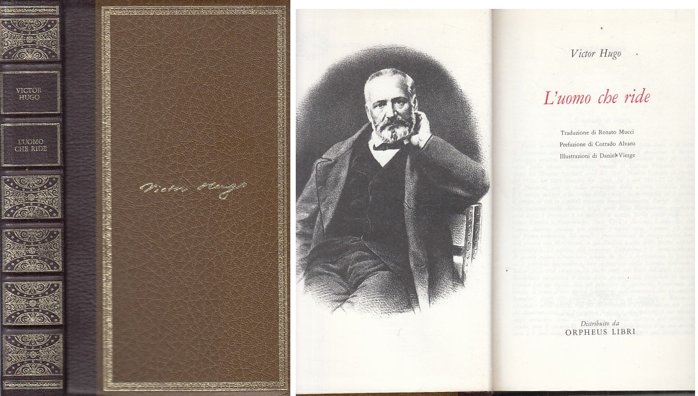 LN- L'UOMO CHE RIDE - VICTOR HUGO - ORPHEUS - CAPOLAVORI -- 1972 - C - ZFS446