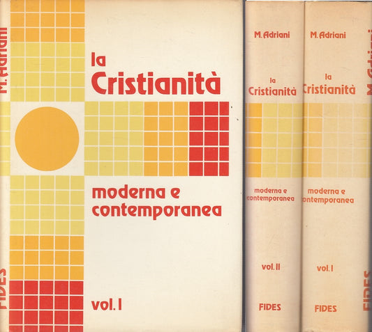 LD- LA CRISTIANITA' MODERNA E CONTEMPORANEA 2 VOL.-- FIDES--- 1980 - CS - YFS497