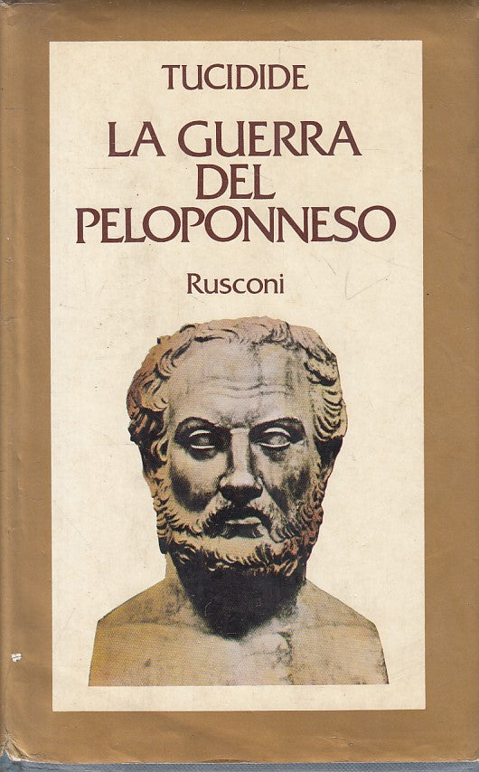 LS- LA GUERRA DEL PELOPONNESO - TUCIDIDE - RUSCONI -- 1a ED.- 1984 - CS - YFS664