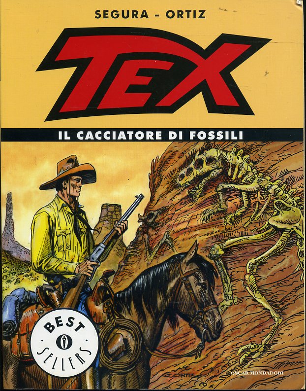 FB- TEX IL CACCIATORE DI FOSSILI- SEGURA- MONDADORI OSCAR BESTSELLERS- 2011- B- QLX