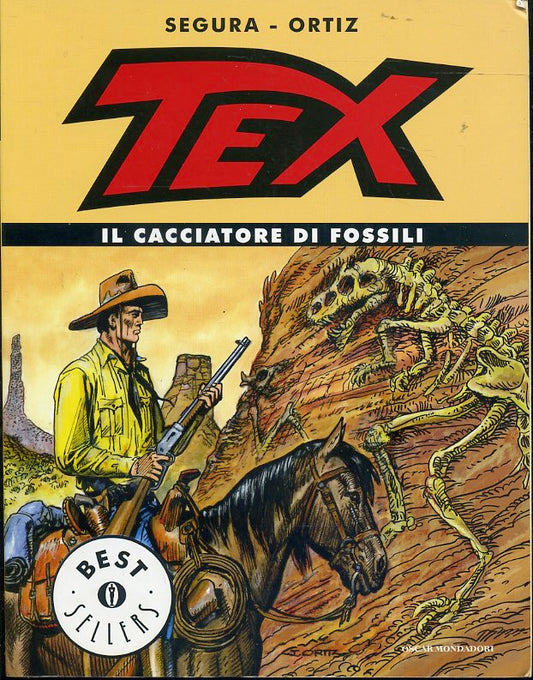 FB- TEX IL CACCIATORE DI FOSSILI- SEGURA- MONDADORI OSCAR BESTSELLERS- 2011- B- QLX