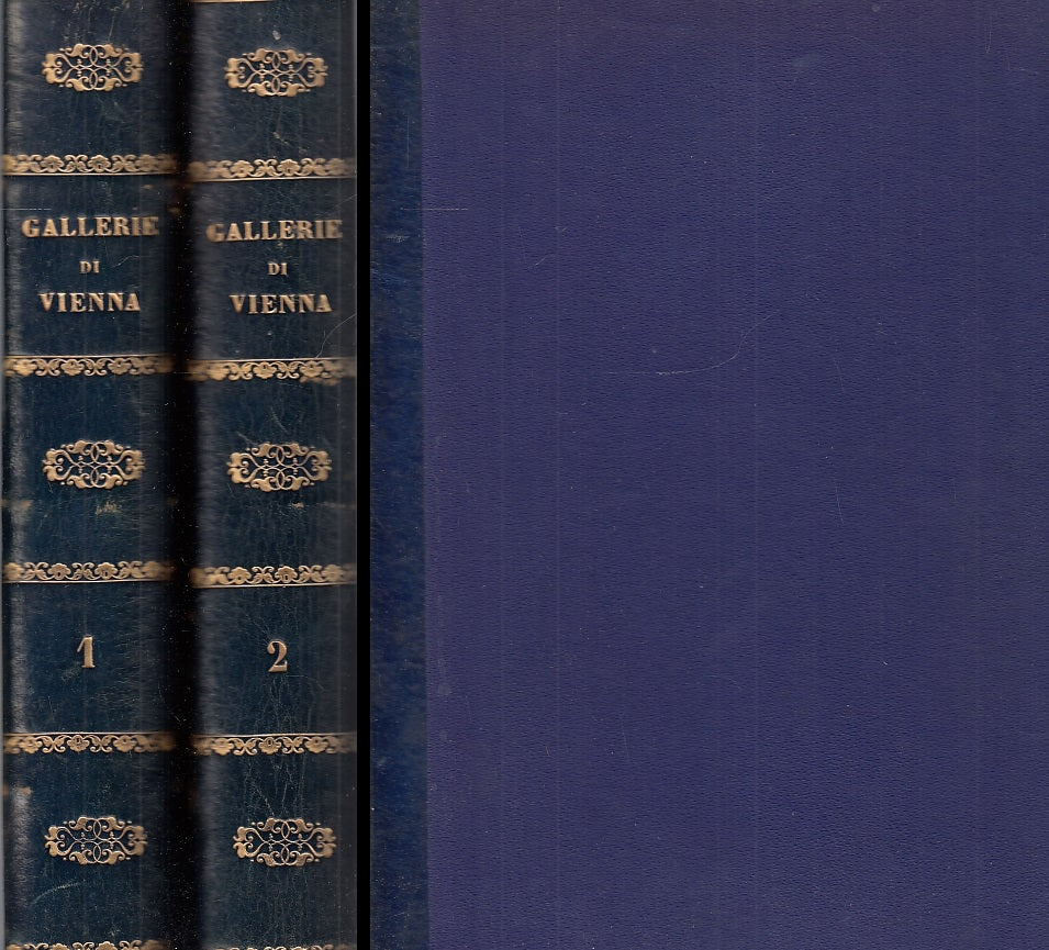 LT- LE GALLERIE DI VIENNA 2 VOLUMI - ARTESI - SALVATORE DI MARZO --- 1858-C- ZFS