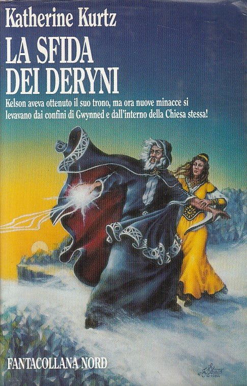 LN- LA SFIDA DEI DERYNI - KATHERINE KURTZ - NORD --- 1989 - BS - YFS999