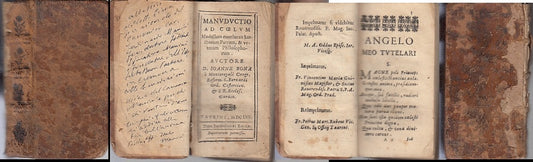 LH- MANUDUCTIO AD COELUM SEICENTINA- BONA- BARTOLOMAEI ZAPATAE--- 1670- C- XFS40