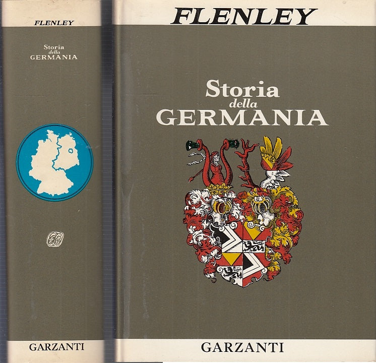 LS- STORIA DELLA GERMANIA - FLENLEY - GARZANTI --- 1965 - CS - XFS48
