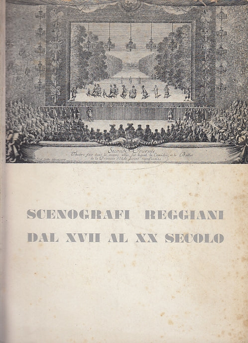 LT- MOSTRA SCENOGRAFI REGGIANI DAL XVII AL XX SECOLO CATALOGO----- 1957- B-XFS26