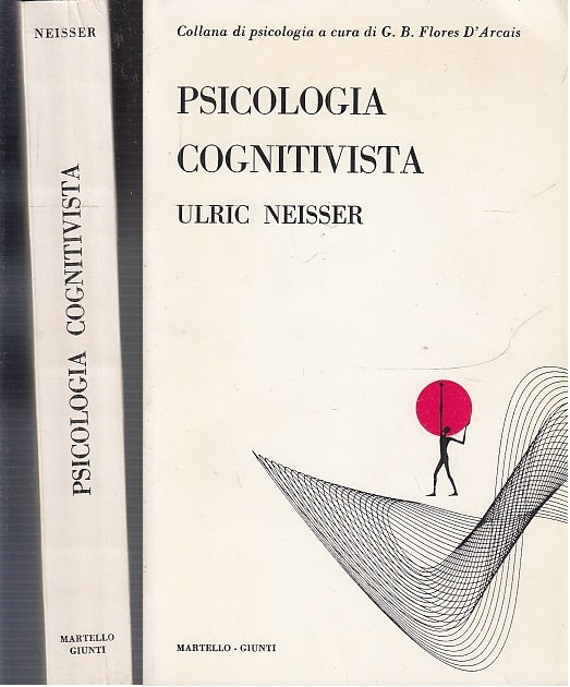 LZ- PSICOLOGIA COGNITIVISTA - ULRICO NEISSER - MARTELLO GIUNTI--- 1976- B- XFS2