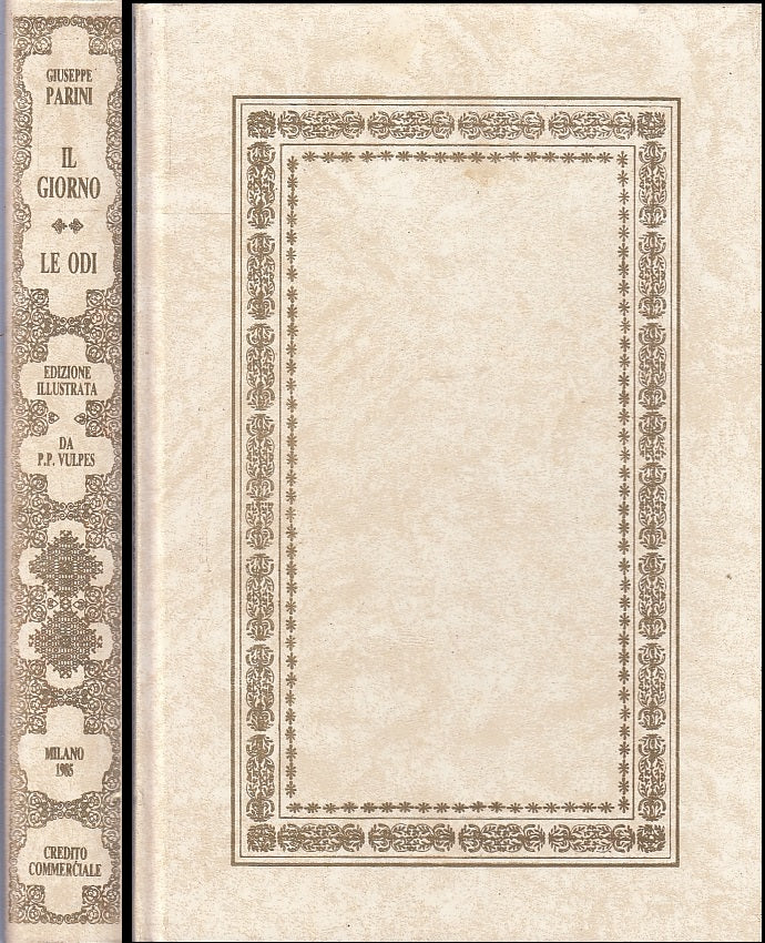 LN- IL GIORNO LE ODI - GIUSEPPE PARINI - CREDITO COMMERCIALE --- 1985 - C- XFS28