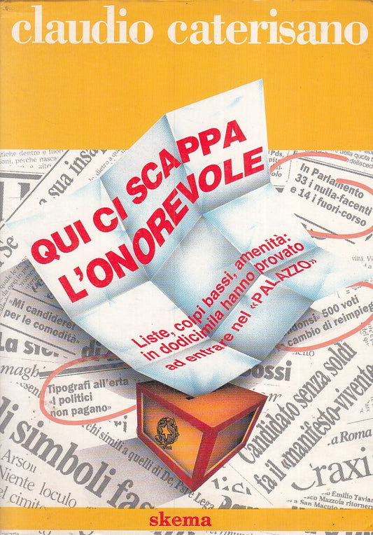 LZ- QUI CI SCAPPA L'ONOREVOLE - CATERISANO -SKEMA --- 1992 - B - ZFS457