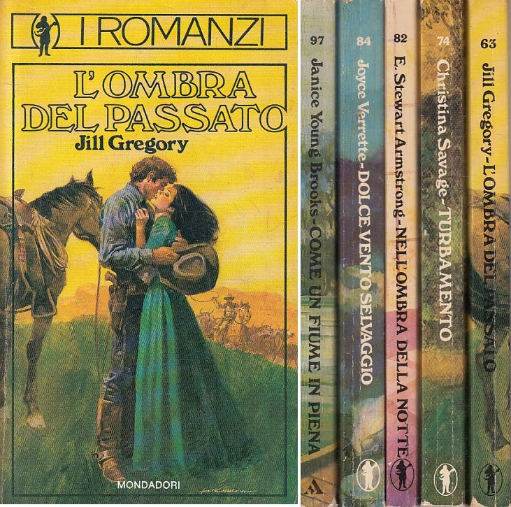 BLOCCO 5 ROMANZI N.63,74,82,84,97 - AA.VV. - MONDADORI --- 1983 - B - BRH475