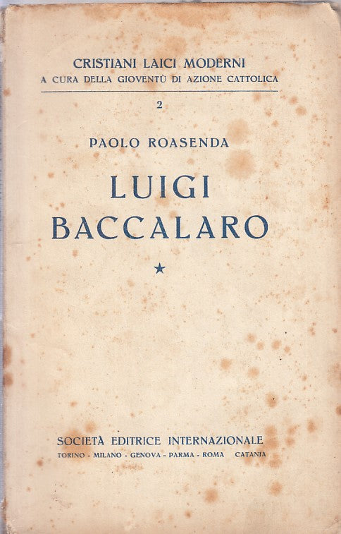 LZ- LUIGI BACCALARO - PAOLO ROASENDA - INTERNAZIONALE --- 1934 - B - ZFS546