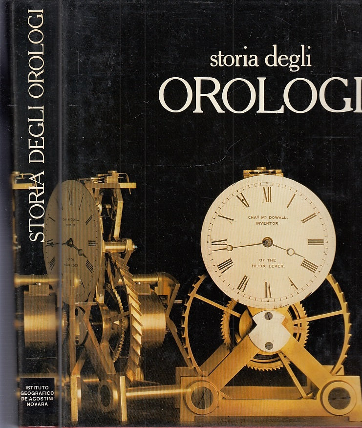 LZ- STORIA DEGLI OROLOGI - ERIC BRUTON - DE AGOSTINI --- 1980- CS- YFS456