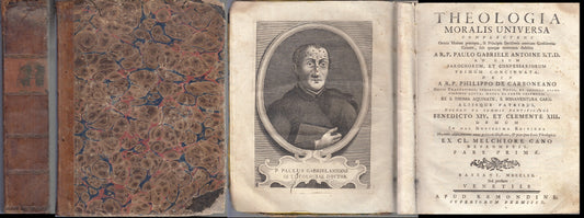 LH- THEOLOGIA MORALIS UNIVERSA SETTECENTINA- ANTOINE- REMONDINI--- 1770- C-XFS76