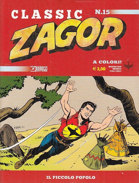FB- ZAGOR CLASSIC N.15 -- BONELLI - 2020 - B - RGX