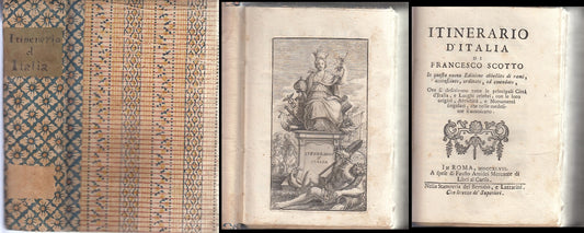 LH- ITINERARIO D'ITALIA SETTECENTINA - FRANCESCO SCOTTO ---- 1747- C- XFS76