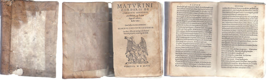 LH- MATURINI CORDERII DE CORRUPTI SERMONIS SEICENTINA ----- 1657 - B - XFS79