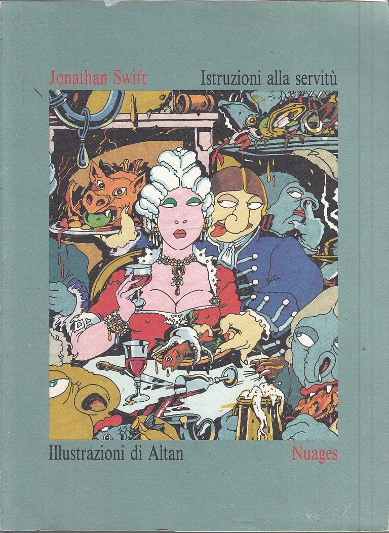 LT- ISTRUZIONI ALLA SERVITU' ALTAN - JONATHAN SWIFT - NUAGES --- 1991- BS- XFS79