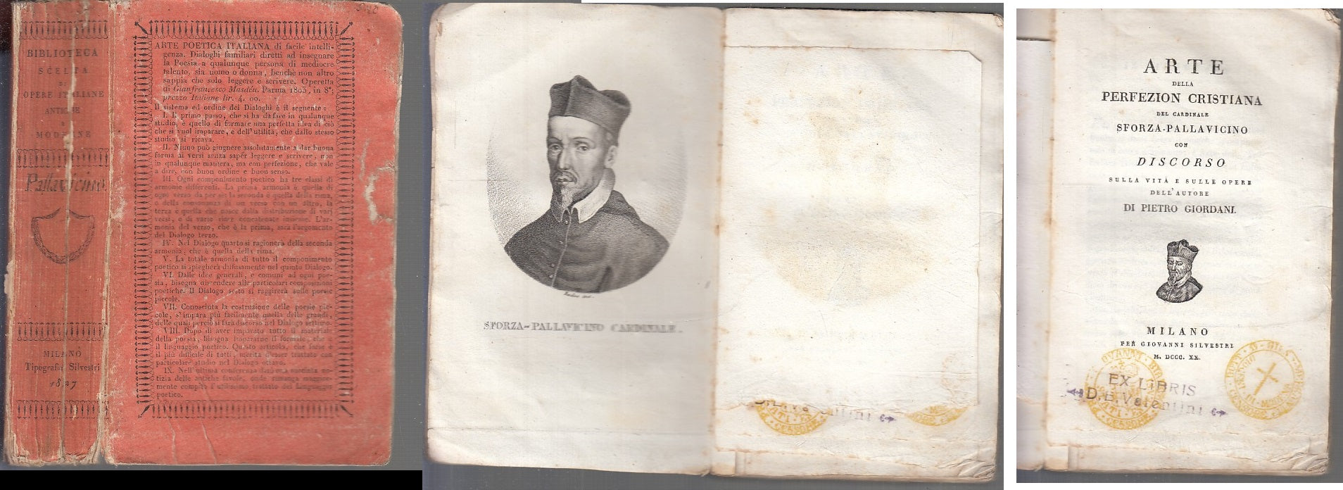 LH- ARTE DELLA PERFEZION CRISTIANA - SFORZA PALLAVICINO ---- 1820 - B - XFS79