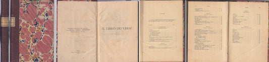 IL LIBRO DEI VERSI - FELICE CAVALLOTTI - CARLO ALIPRANDI --- 1910- C- XFS56