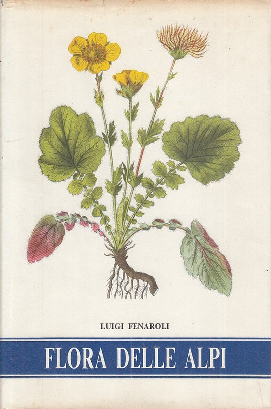 LZ- FLORA DELLE ALPI - LUIGI FENAROLI - ALDO MARTELLO --- 1971 - CS - YFS727