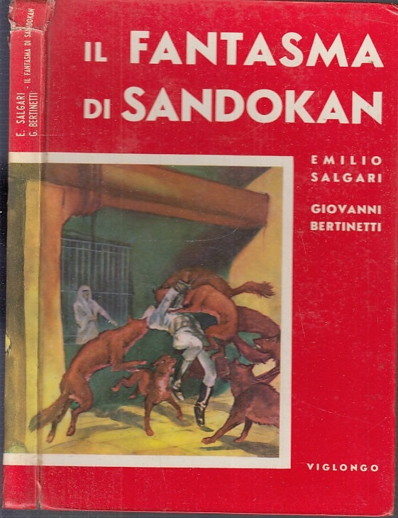 LB- IL FANTASMA DI SANDOKAN - SALGARI BERTINETTI - VIGLONGO --- 1965 - C - RGZ