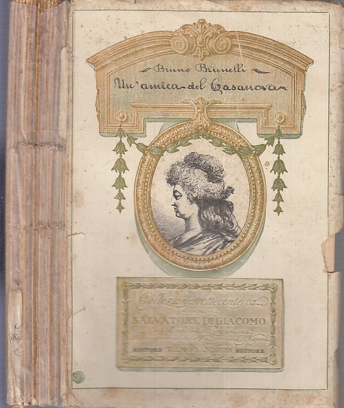LN- UN'AMICA DEL CASANOVA - BRUNO BRUNELLI - SANDRON --- 1922- B- XFS81