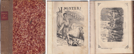 I MISTERI DELL'ASSEDIO DI PARIGI- ULISSE BARBIERI- BESTETTI--- 1871- C-XFS81