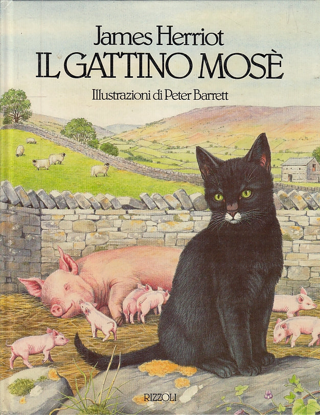 LB- IL GATTINO MOSE' PETER BARRETT - JAMES HERRIOT- RIZZOLI--- 1985- C- RGZ