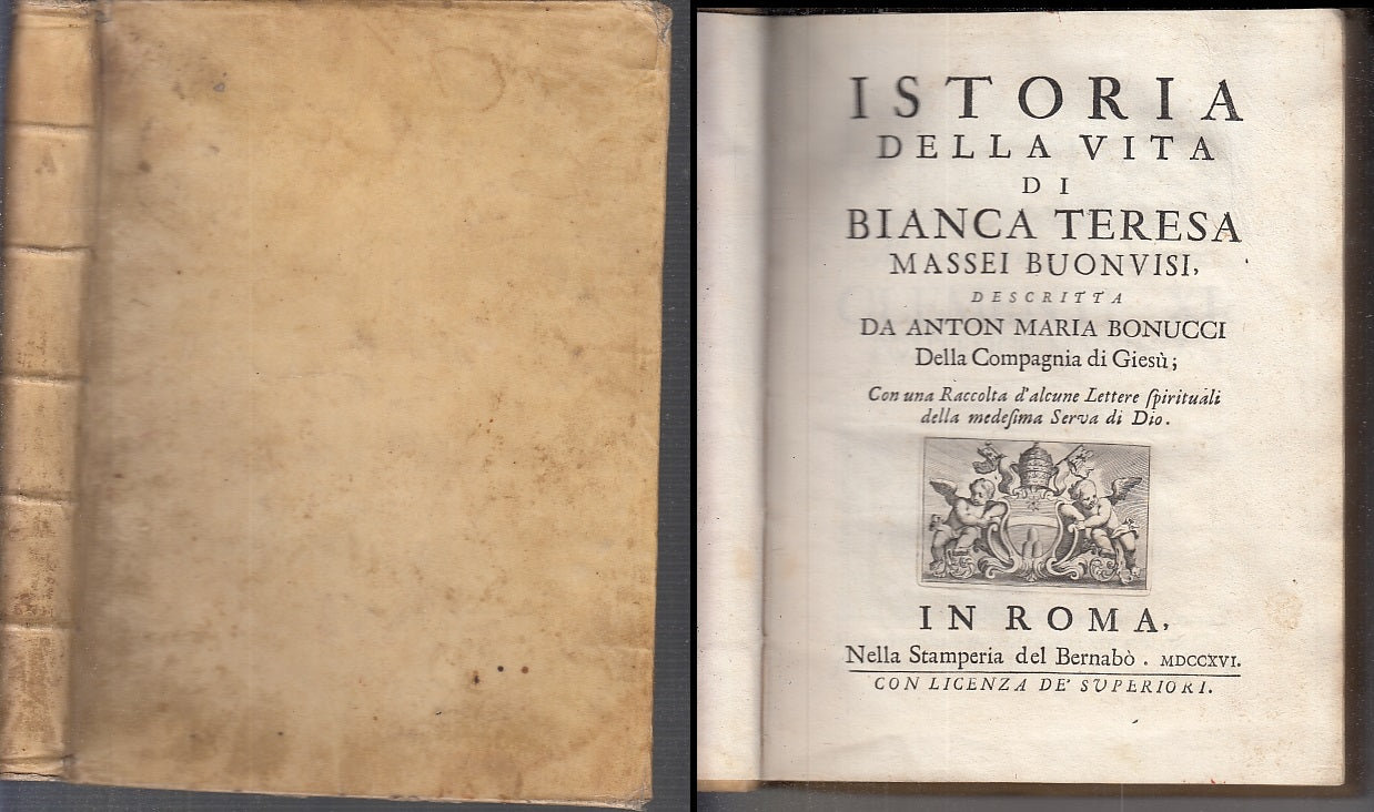 LH- ISTORIA VITA DI BIANCA TERESA MASSEI BUONVISI - BONUCCI ---- 1716 - C - XFS83