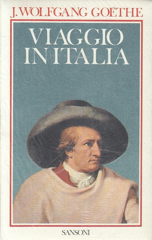 LN- VIAGGIO IN ITALIA SIGILLATO - GOETHE - SANSONI --- 1980 - CS - ZFS22
