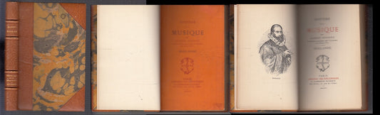 LZ- HISTORIE DE LA MUSIQUE HOLLANDE ANASTATICA- ALBERT SOUBIES---- 1901- C-XFS81