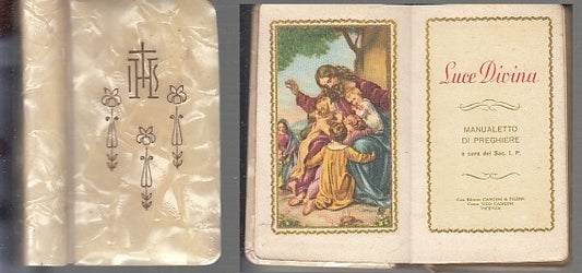 LD- LUCE DIVINA MANUALETTO DI PREGHIERE -- CANGINI & FILIPPI --- 1941 - C- XFS74