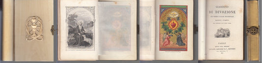 LD- GIARDINO DI DIVOZIONE CON VESPRI E SALMI-- LAPLACE SANCHEZ--- 1900- C- XFS74
