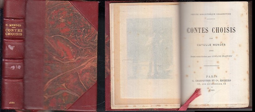LH- CONTES CHOSIS FRANCESE - MANDES CATULLE - CHARPENTIER --- 1886 - C - XFS70
