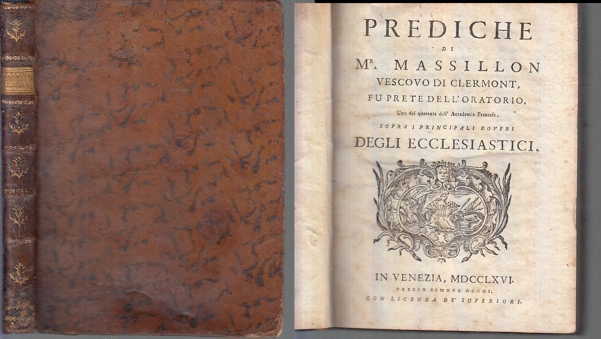 LH- PREDICHE DI Mr. MASSILLON SETTECENTINA -- SIMONE OCCHI --- 1766 - C - XFS71